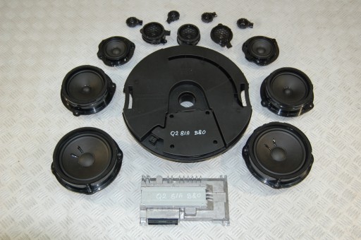 speakers amplifier bang OLUFSEN AUDI Q2 81A