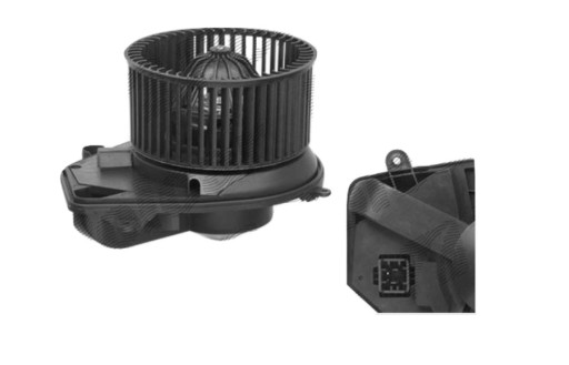 1324NU-1 - Вентилятор вентиляторный AUDI A4 VW PASSAT B5