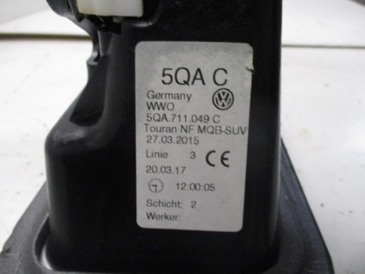 MEHANIZAM PRIJENOSA 5QA711049C