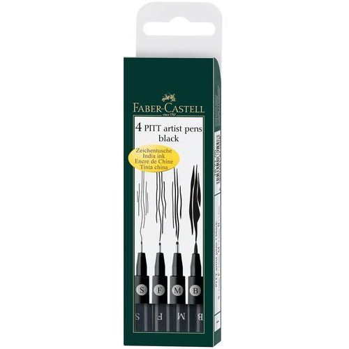 CIENKOPIS PITT ARTIST Faber-Castell 167100 4 szt