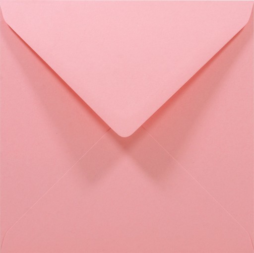 Obálky Ozdobné štvorcové ružové Rainbow R55 5ks