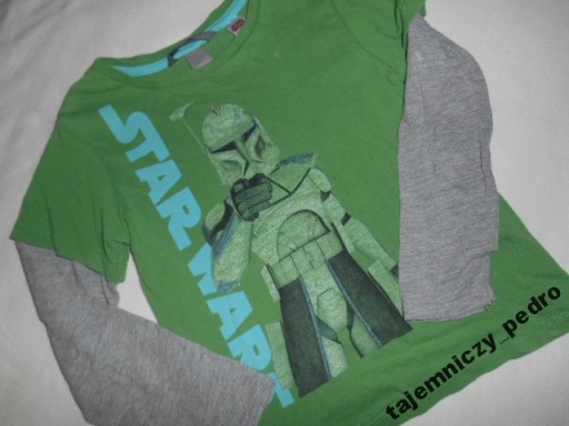 Zdjęcie oferty: H&M EXTRA BLUZKA STAR WARS SYNEK 98/104