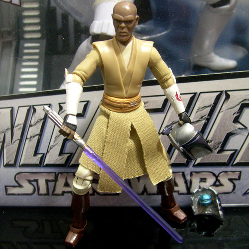 Zdjęcie oferty: FIGURKA star wars Jedi master MACE WIND clone wars