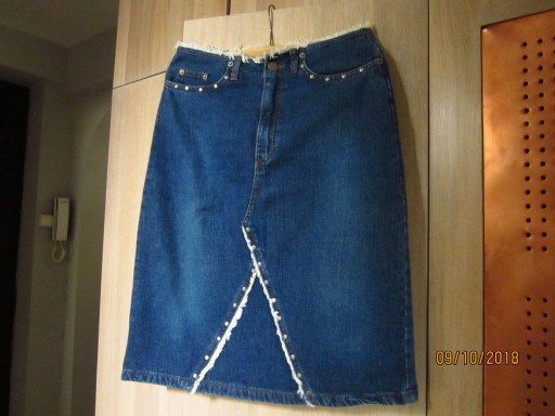 Zdjęcie oferty: jak nowa spódnica CHAOS jeans r. 38