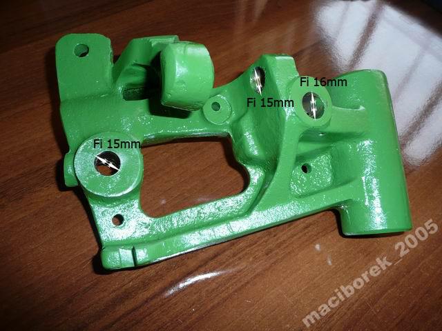 FRAME APARATU JOHN DEERE DC18236 E49854 photo 1 - milautoparts-fr.ukrlive.com