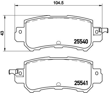 DISQUE DE FREIN PRZEDNIA/TYLNA UV 08.C425.11 BREMBO photo 5 - milautoparts-fr.ukrlive.com