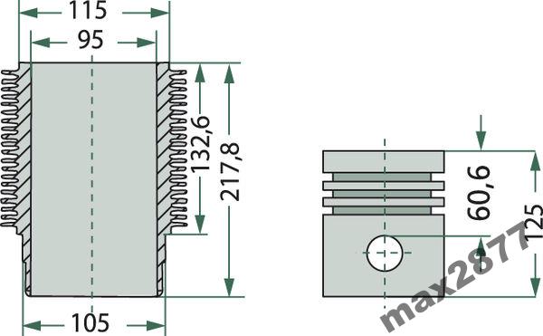 DEUTZ FAHR COMPLET DE RÉPARATION DE MOTEUR FL812 photo 2 - milautoparts-fr.ukrlive.com