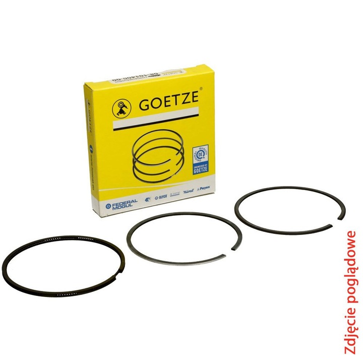 GOETZE 76 STD 2-2-2.5 COMPLET PIERSCIENI DE PISTON MERCEDES A W176 B photo 4 - milautoparts-fr.ukrlive.com