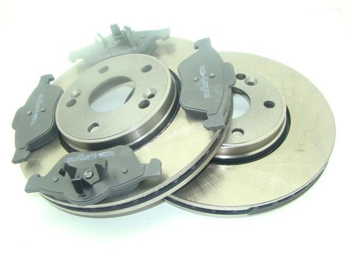 DISCS 2 PCS. + PADS FRONT RENAULT LAGUNA II 280X24MM photo 1 - milautoparts-fr.ukrlive.com