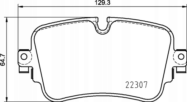 PADS BREMBO REAR - AUDI Q7 4M 350MM photo 2 - milautoparts-fr.ukrlive.com