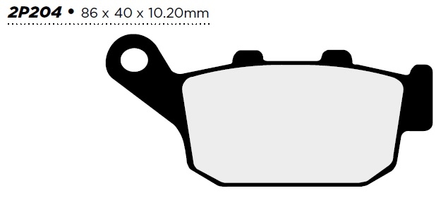 SABOTS DE FREIN NISSIN HONDA XL 600 TRANSALP 91-99 ARRIÈRE photo 2 - milautoparts-fr.ukrlive.com