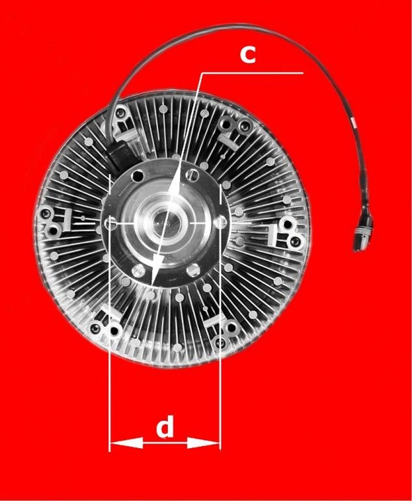 MAN WITH 51.06630.0134 CLUTCH FAN COOLING photo 4 - milautoparts-fr.ukrlive.com