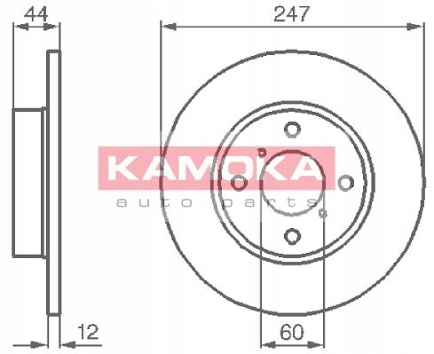 DISQUE DE FREIN OPEL AGILA 00- photo 1 - milautoparts-fr.ukrlive.com