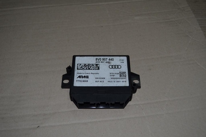 BLOC DE CONTRÔLE MODULE LOKALIZACJI AUDI A3 8V0907440 photo 1 - milautoparts-fr.ukrlive.com