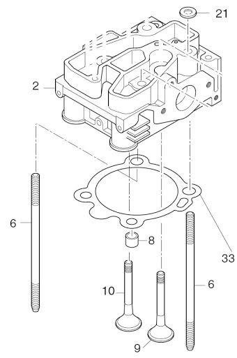 HATZ 1B20 GASKET UNDER CYLINDER HEAD 0.7 05059800 photo 2 - milautoparts-fr.ukrlive.com