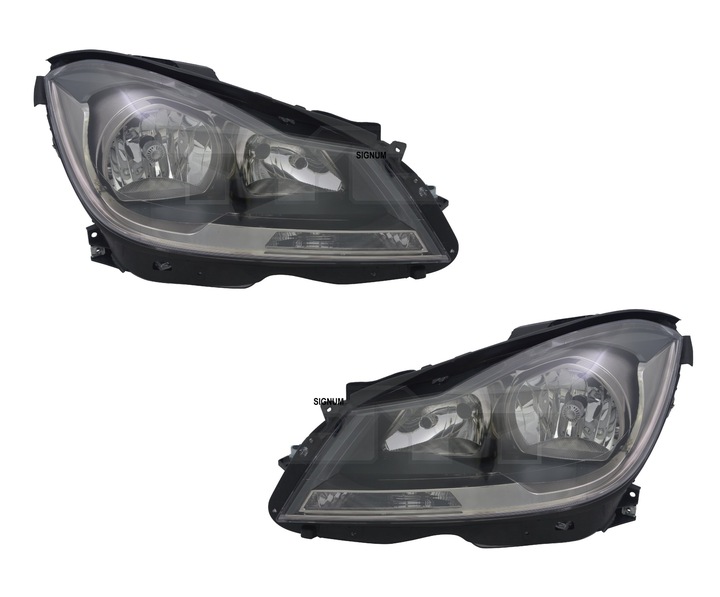 MERCEDES W204 C204 COUPE 11- NEW LAMPS SET photo 1 - milautoparts-fr.ukrlive.com