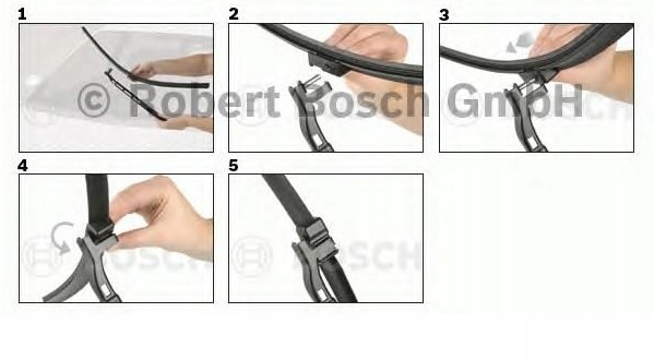 WIPER BLADES BOSCH AEROTWIN A951S CITROEN C5 FORD FOCUS C-MAX photo 2 - milautoparts-fr.ukrlive.com