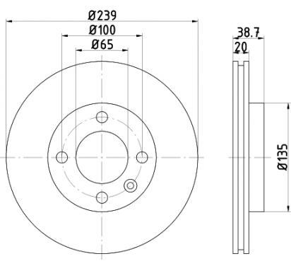 DISQUES + SABOTS DE FREIN TEXTAR AVANT SEAT IBIZA II 3 239 photo 3 - milautoparts-fr.ukrlive.com