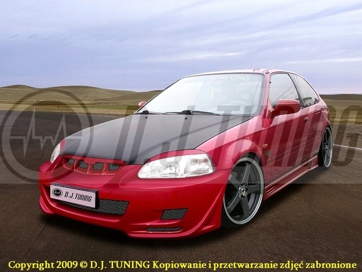 HONDA CIVIC VI * BODY SILLS * DJ-TUNING photo 1 - milautoparts-fr.ukrlive.com