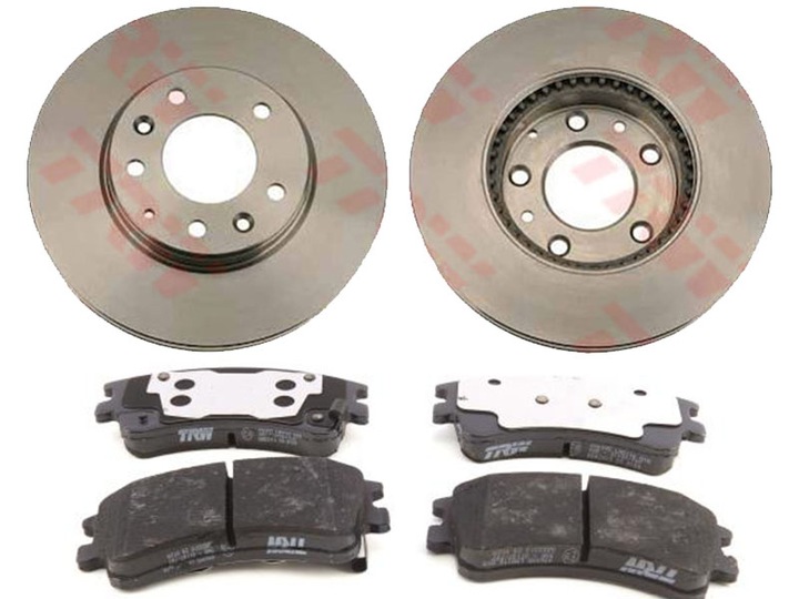 DISQUES + SABOTS DE FREIN TRW AVANT MAZDA 6 GG GY photo 2 - milautoparts-fr.ukrlive.com