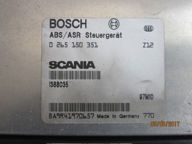 MODULE ABS ASR SCANIA 124 95-04R 0265150351