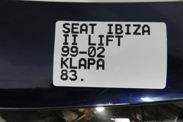 83.KLAPA REAR GLASS SEAT IBIZA 2 II FACEFACELIFT FACELIFT 99-02 photo 9 - milautoparts-fr.ukrlive.com