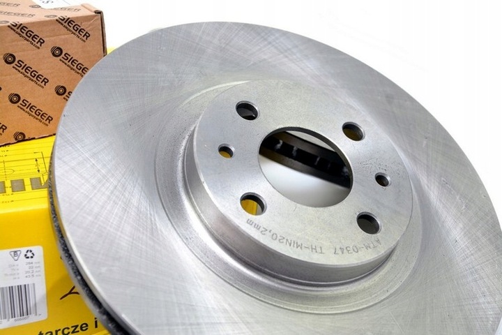 POLONAIS DISQUES 284MM + SABOTS DE FREIN AVANT FIAT BRAVO 2 photo 2 - milautoparts-fr.ukrlive.com