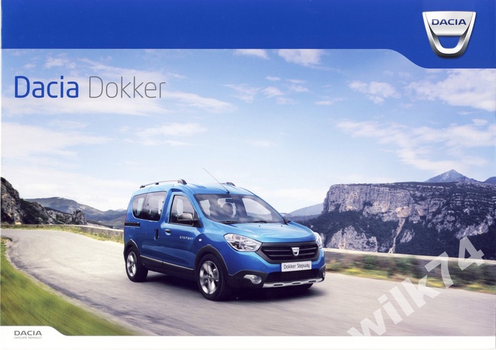 DACIA DOKKER PROSPEKT 2015 POLISH photo 1 - milautoparts-fr.ukrlive.com