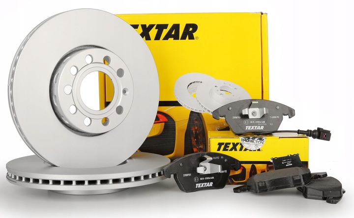 2× TEXTAR 92236003 DISQUE DE FREIN + SABOTS DE FREIN DE FREIN TOYOTA HILUX photo 1 - milautoparts-fr.ukrlive.com