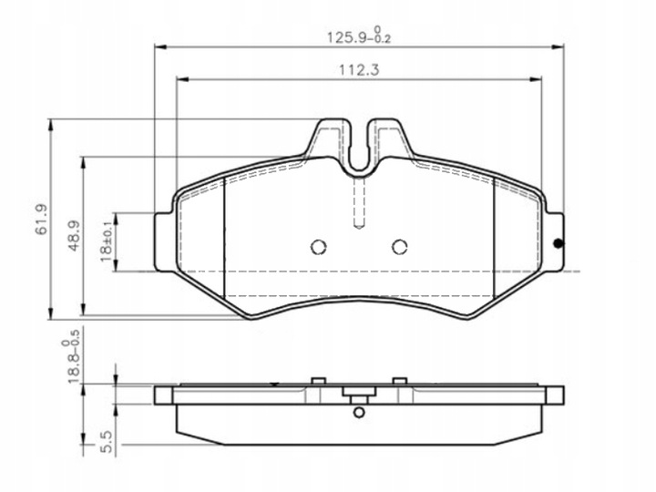 KRAFT AUTOMOTIVE 6011097 SET PADS HAMULCOWYCH, BRAKES TARCZOWE photo 6 - milautoparts-fr.ukrlive.com