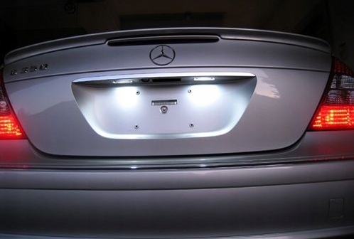 ILLUMINATION LED PLATES MERCEDES W203 W211 W219 photo 4 - milautoparts-fr.ukrlive.com