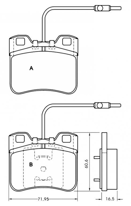 PADS BRAKE FRONT DACO CITROEN AX 86-98 photo 1 - milautoparts-fr.ukrlive.com