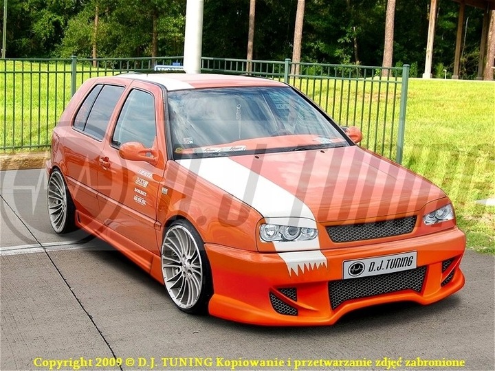 VW GOLF 3 * CALANDRE DU RADIATEUR BAD LOOK SZEROKI * DJ-TUNING photo 1 - milautoparts-fr.ukrlive.com