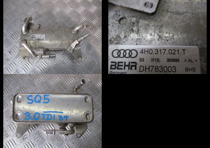 RADIATOR OILS AUDI Q5 SQ5 8R0 3,0TDI 4H0317021T photo 1 - milautoparts-fr.ukrlive.com