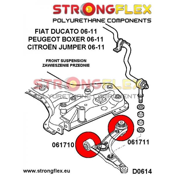 DOUILLES DE LIVIER AVANT PEUGEOT BOXER 06- POLYURÉTHANNE photo 2 - milautoparts-fr.ukrlive.com