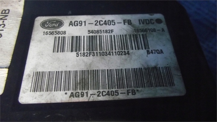 FORD GALAXY MK3 S-MAX RÉFECTION POMPE ABS AG91-2C405-FB photo 2 - milautoparts-fr.ukrlive.com