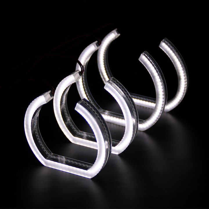 RINGS LED BMW E90 E92 DAYTIME PODKOWY KRYSTALICZNE photo 3 - milautoparts-fr.ukrlive.com