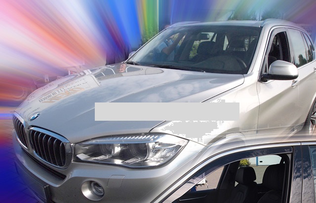 SIDE-WINDOW DEFLECTORS WINDOW HEKO BMW X5 F15 5D FROM 2013- PRZFROM photo 5 - milautoparts-fr.ukrlive.com