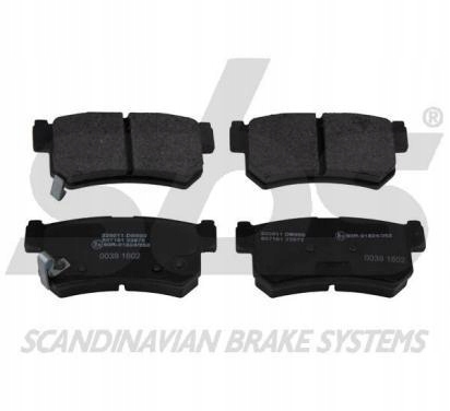 DISCS PADS REAR HYUNDAI SANTA FE I SM 2000-2006 photo 3 - milautoparts-fr.ukrlive.com