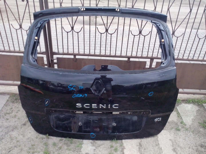 BOOTLID REAR REAR RENAULT GRAND SCENIC III photo 1 - milautoparts-fr.ukrlive.com