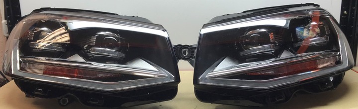 VW T6 7E LAMPS FRONT FULL LED FROM ADAPTERAMI LAMPS H4 H7 ON LAMPS T6 FULL LED photo 2 - milautoparts-fr.ukrlive.com