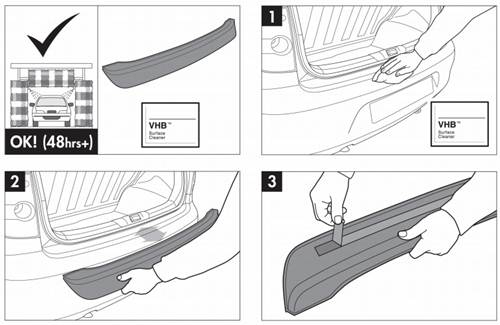 LUX FACING, PANEL PROTECTIVE ON BUMPER KIA SOUL 2014-16 photo 2 - milautoparts-fr.ukrlive.com