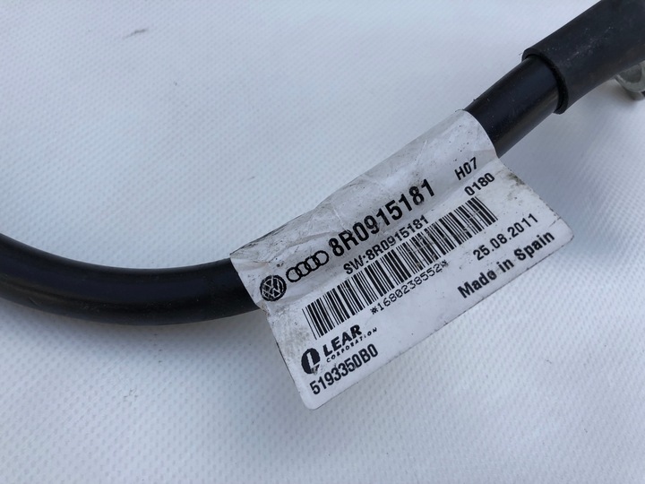 CLAMP CONTROL UNIT BATTERY 8R0915181 AUDI Q5 8R photo 5 - milautoparts-fr.ukrlive.com