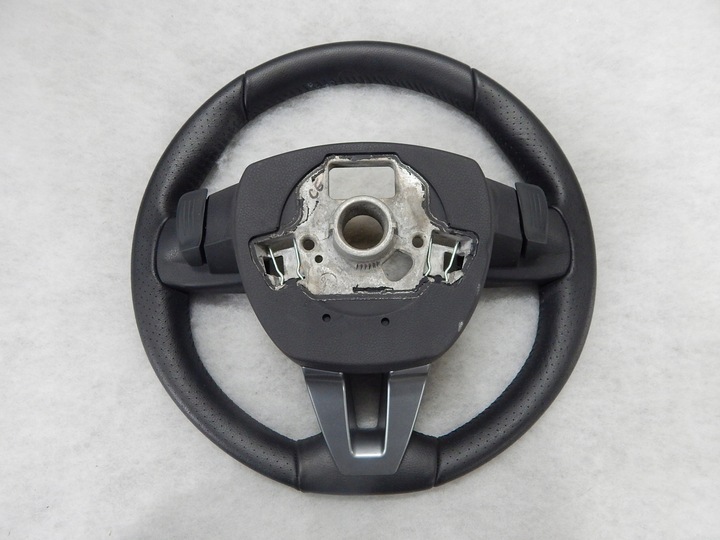 SEAT ALHAMBRA 7N5 - STEERING WHEEL LEATHER BLADES GOOD CONDITION photo 9 - milautoparts-fr.ukrlive.com