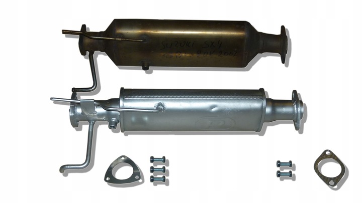 FIAT SEDICI SUZUKI SX4 1.9 2.0 DDIS 88KW DPF SILENCER CATALYST ANTPOL photo 3 - milautoparts-fr.ukrlive.com