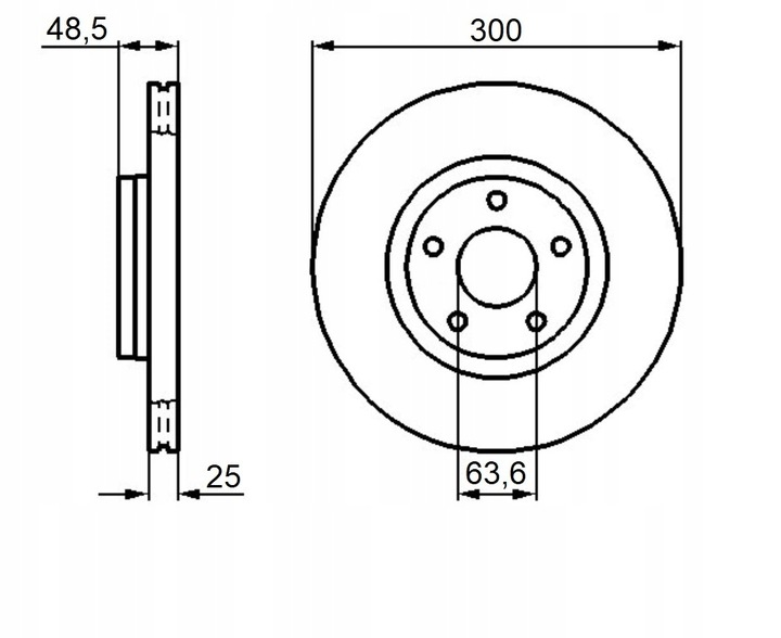 DISQUES MIKODA 0737 SABOTS DE FREIN VOLVO S40 II AVANT 300MM photo 2 - milautoparts-fr.ukrlive.com