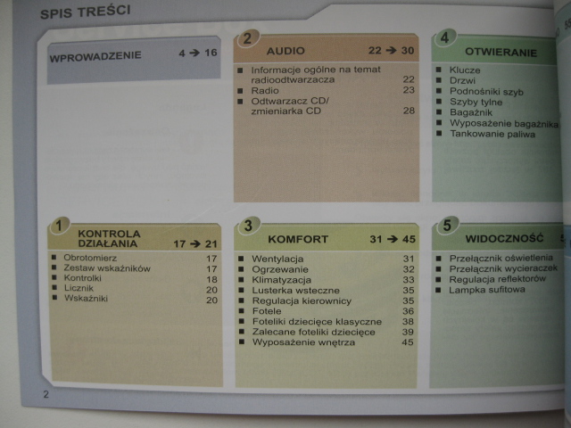 PEUGEOT 107 RÉFECTION 2008-2012 POLSKA INSTRUCTION DE SERVICE photo 4 - milautoparts-fr.ukrlive.com