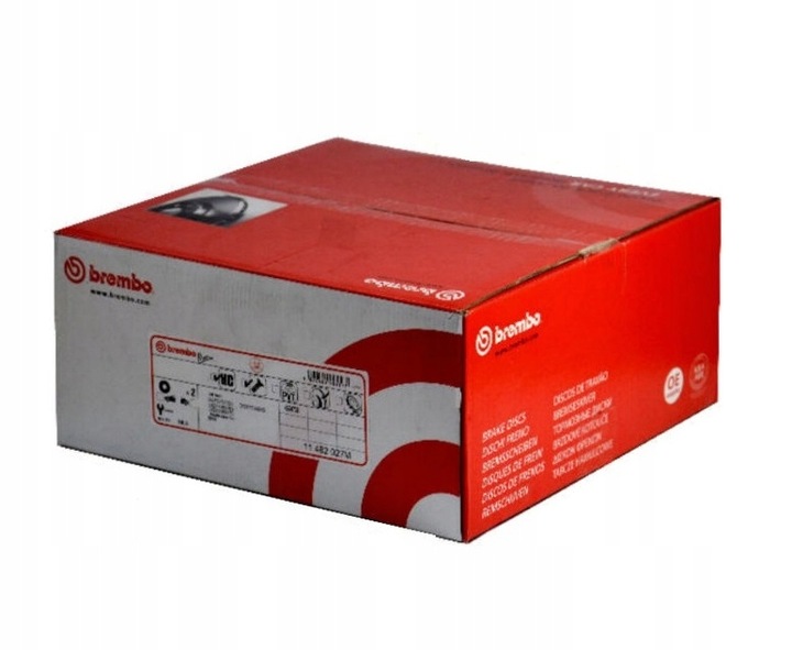 DISQUES BREMBO 08.A114.31 CHRYSLER SEBRING JS ARRIÈRE photo 3 - milautoparts-fr.ukrlive.com