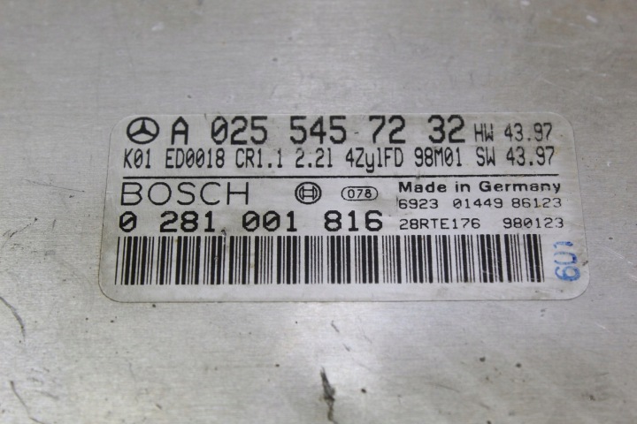 MODULE CONTRÔLEUR MOTEUR W202 2.2 CDI A0255457232