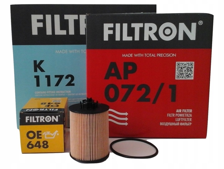 OPEL CORSA D 1.0 1.2 1.4 SET 3 FILTERS FILTRON 648 photo 1 - milautoparts-fr.ukrlive.com